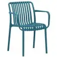 Poltroncina - colour azzurro - Structure in polypropylene - Model 075-petrolio