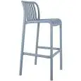 Sgabello - colour Blu - Structure in polypropylene - Model 076-ZL78LB