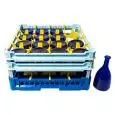 SPECIAL DISHWASHER RACK FOR N. 16 WATER BOTTLES 75 cl. - MOD. 100135 - RACK DIMENSIONS cm L 50 X D 50 - EC STANDARDS
