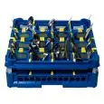 CUTLERY DISHWASHER RACK - 16 CUTLERY BASKETS - MOD. 100145 - RACK DIMENSIONS cm L 50 X D 50 - EC STANDARDS