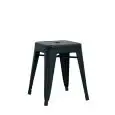 Sgabello - colour black - Structure in metal painted - Model 1084-BT18N-01