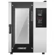 GAS CONVECTION AND STEAM COMBINATION OVEN WITH DIGITALS CONTROLS - Cod. GOURMET 1011G - SUITABLE FOR GASTRONOMY - Capacity: n. 10 GN 1/1 (cm 32,5x53) baking trays - Power Kw 15 - SINGLE PHASE 230 V 50/60 Hz - Max temperature: 270°C - Turbo-charged cataly