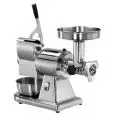 MEAT MINCER AND GRATER 12/T - Aluminum mincing set - Three phase - Meat mincer production per hour Kg/h 100-160 - Grater production per hour Kg/h 40 - CE APPROVED