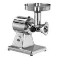 COMMERCIAL MEAT MINCER 12/S - Stainless steel mincing set - Power hp 1 - 750W 230/400 V Three phase - Production per hour Kg/h 100-160 - CE APPROVED