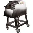 2 SPEED STAINLESS STEEL VEGETABLE SLICER mod.Magnum CHEF 330 - EC standards - RoHS Requirements - Continuous use - Production per hour Kg 400/1500