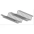 22 PLATE RACK - RILSAN WIRE - Dimensions cm 48x48