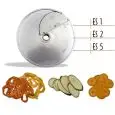 VEGETABLE SLICER DISCS for mod. chef - to slice small salamis to garnish the pizza
