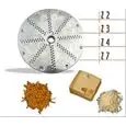 VEGETABLE SLICER DISCS for mod. chef - for shredding and stripping