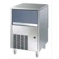 HOLLOW CUBE ICE MACHINE - PADDLE SYSTEM - Cod. LGU65 -CUBE TYPE gr 20 - PRODUCES UP TO kg 35/24 h - Dimensions cm L 49,5 x D 58 x H 68,7 - EC standards-