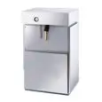 SUPERCOOLED FLAT FLAKE ICE MACHINE - CONDENSER NOT INCLUDED - Cod. SPLIT 1300 - PRODUCES UP TO kg 620/24 h - ABSORBED POWER 180 W - Fits with ice bin: U830/ BIN1200DD/ SC280/ ESC1100/ ESC2500 - Dimensions cm L 58,8 x D 49,5 X H 70,5 - EC standards