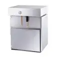 SUPERCOOLED FLAT FLAKE ICE MACHINE - CONDENSER NOT INCLUDED - Cod. SPLIT 3300 - PRODUCES UP TO kg 1500/24 h - ABSORBED POWER 180 W - Fits with ice bin: BIN1200DD/ ESC1100/ ESC2500 - Dimensions cm L 70 x D 60,4 X H 97 - EC standards