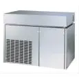 SUPERCOOLED FLAT FLAKE ICE MACHINE - Cod. TN750 - PRODUCES UP TO kg 400/24 h - ABSORBED POWER 2100 W - Fits with ice bin U830/ SC280/ BIN1200DD - Dimensions cm L 90 x D 58,8 x H 70,5 - EC standards