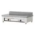 GAS PIADINA GRIDDLE POLLINI - Model C.P8 - Top - Chrome plate - Heat capacity KW 13,4 - EC standards