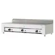 GAS PIADINA GRIDDLE POLLINI - Model C.P10 - Top - Stainless steel plate - Heat capacity KW 16,5 - EC standards