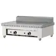 GAS PIADINA GRIDDLE POLLINI - Model C.P6 - Top - Stainless steel plate - Heat capacity KW 11 - EC standards