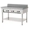 ELECTRIC PIADINA GRIDDLE POLLINI - Model C.PE.8 - Stainless steel feet - Iron plate - Power KW 9 - EC standards
