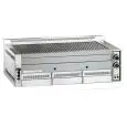 LAVA ROCK CHARGRILL B - Equipped for METHANE - Mod. B 115 - Polished opaque cast iron grill - Power 23 kW - Power supply METHANE-LPG - Dim. cm L 114 x D 70 x 38h - CE APPROVED