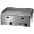 GAS COUNTERTOP GRIDDLE - Mod. FRY2/LM - Smooth plate - Power 8 kW - Cooking surface cm L 65 x 48 - Supply NATURAL GAS / LPG - CE APPROVED