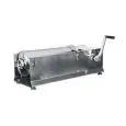 STAINLESS STEEL MANUAL MEAT STUFFER mod LT7 - 2 speeds - 7 Lt horizontal - EC standards
