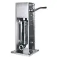 STAINLESS STEEL MANUAL MEAT STUFFER mod LT7 - 2 speeds - 7 Lt vertical - EC standards