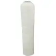 Vase - colour white - Structure in cement, handcrafted - Model 1184-J40L