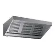 Grade AISI 430  "snack" wall-mounted hood (no motor) - baffle filtres
