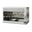 GAS ROTISSERIE - MOD. CHURRASCO/CM13G - Independent gearmotors for each rod - N. 13 Swords length cm 50 - N° floors: 2 - Thermal power 14 Kw - SINGLE-phase connection - Dimensions: cm W 110 x D 57 x 72 h - CE standard
