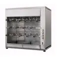 ELECTRIC ROTISSERIE - MOD. CHURRASCO/CM14E - Independent motors for each sword - N. 14 Swords length cm 50 - N° floors: 3 - Power 10,15 Kw - THREE-phase connection - Dimensions: cm W 90 x D 57 x 90 h - CE standard