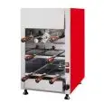 GAS ROTISSERIE - MOD. CHURRASCO/CM8G - Independent gearmotors for each sword - N. 8 Swords length cm 50 - N° floors: 3 - Thermal power 6,8 Kw - SINGLE-phase connection - Dimensions: cm W 45,5 x D 57,5 x 77,4 h - CE standard
