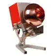 PRALINE MIXER - MOD. 300IPB - LOADING CAPACITY kg 3 - SUPPLY V 220/50Hz SINGLE PHASE - POWER W 170 - HEATED BY GAS BURNER - DIMENSIONS Cm L 53 X D 60 X h 74 - WEIGHT kg 32