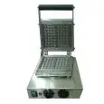 WAFFEL MAKER - MOD. PIASTRA WQ1 - ALUMINIUM AND TITANIUM ALLOY GRIDDLE - N. 1 SQUARE WAFFEL GRIDDLE - SUPPLY V 230/50Hz SINGLE PHASE - POWER W 1500 - DIMENSIONS Cm L 25,5 X D 41 X h 23 - EC STANDARDS