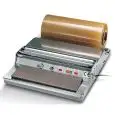 WRAPPING MACHINE - MOD. DISP S - CLING FILM DISPENSER - MOD. DISP-R - Heated surface cm. 38,5x12,5 - Film rolls Cm. 40 - SINGLE PHASE supply 230/50/1 - EC standards