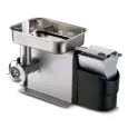 MEAT MINCER AND GRATER - MOD AND 8 - With gear - ANODIZED ALUMINIUM structure - VENTILATED motor SINGLE PHASE - EC standards