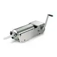 HORIZONTAL MANUAL MEAT STUFFER - MOD. 122141 - Cylinder capacity Lt 8 - Cylinder diameter cm Ø 16,5 - Cylinder length cm 37 - EC standards