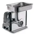 COMMERCIAL MEAT MINCER - MOD. MIN 8 - MOD. 32192513/02W - ANODIZED ALUMINIUM structure - VENTILATED motor SINGLE PHASE - EC standards