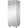UPRIGHT FRIDGE - STAINLESS STEEL AISI 304 - VENTILATED COOLING - Mod. BG06ETN - CAPACITY: LT 600 - N. 1 DOOR - TEMPERATURE 0/+10°C - Dimensions cm L 71 x D 70 x H 203/210 - EC standards