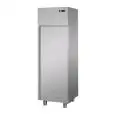 UPRIGHT FRIDGE - STAINLESS STEEL - Mod. BG04EBT - VENTILATED COOLING - CAPACITY: LT 400 - N. 1 DOOR - TEMPERATURE -18°/-22°C - Dimensions cm L 60 x D 62 x H 190/208 - EC standards