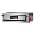 ELECTRIC PIZZA OVENS - Mod. FMD 4 - FULLY FIREBRICK OVEN CHAMBER - DIGITAL control panel - SINGLE PHASE/THREE PHASE - Single deck oven - Chamber dimensions cm L 72 x D 72 x h14 - Power 6 KW - CE APPROVED