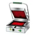 ELECTRIC GLASS-CERAMIC GRILL - Mod. PV 27LL - single SMOOTH grill - Cooking surface: cm 27x30 - Power 1700 W - 230V single phase 50-60 Hz - CE APPROVED