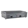 GAS GRIDDLE TOASTER AND SANDWICH WARMER - STAINLESS STEEL - MOD. PG90LLL - FLUE - SMOOTH GRIDDLE cm 84,4x45 - POWER W 11600 - DIMENSIONS cm W90xD56,5xH23 - EC STANDARDS