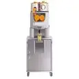 SELF-SERVICE AUTOMATIC STAINLESS STEEL CITRUS FRUIT JUICER - Mod. SEL SERVICE - AUTOMATIC LOAD - CAPACITY: 20/25 juiced per minute - FRUIT VOLUME max Ø mm 85 - EC STANDARDS