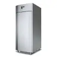 UPRIGHT FRIDGE - STAINLESS STEEL - FOR BAKERIES - Mod. BG10BTNPS - VENTILATED COOLING - CAPACITY LT 900 - N. 1 DOOR - TEMPERATURE -2°/+10°C - Dimensions cm L 80 x D 102 x H 203/210 - EC standards