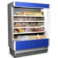 MULTIDECK CHILLER - MOD. VULCANO 80 VERNICIATO S/L - PAINTED - SUITABLE FOR MEAT AND DAIRY PRODUCTS - VENTILATED COOLING - TEMP. RANGE °C +3/+5 - SELF SERVICE APPLICATION - NON MULTIPLEXIBLE - EC STANDARDS