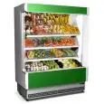 MULTIDECK CHILLER - MOD. VULCANO 80 VERNICIATO F/V - PAINTED - SUITABLE FOR FRUIT AND VEGETABLES - VENTILATED COOLING - TEMP. RANGE °C +6/+8 - SELF SERVICE APPLICATION - NON MULTIPLEXIBLE - EC STANDARDS