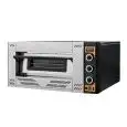 GAS PIZZA OVEN - Mod. G4 - Single deck oven - firebrick oven base - Chamber dimensions cm L 62 x D 62 x 15 h - Power 16,1 Kw - CE APPROVED