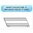Perforated shelves for stainless steel hook-on or bolt-on shelf unit (bolt-on shelving units require 8 bolts for each extra shelf added)