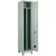 METAL LOCKER - MOD. CLA 35/50/D - Single unit structure - WITH REMOVABLE DIVIDER - DIMENSIONS Cm L 37 x H180