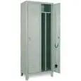 METAL LOCKER - MOD. CLA 35/50/D - Single unit structure - WITH REMOVABLE DIVIDER - DIMENSIONS Cm L 70 x H180
