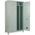 METAL LOCKER - MOD. ELI 50P2/96/D - Single unit structure - DIMENSIONS Cm L96x D50x H180 - Volume m³ 0,89 - Weight Kg. 46