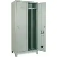 METAL LOCKER - MOD. ELI 50P2/80/D - Single unit structure - DIMENSIONS Cm L80x D50x H180 - Volume m³ 0,74 - Weight Kg. 32